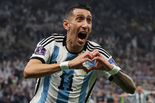 I feel sick' - Manchester United fans fume as Angel Di Maria scores in World Cup final - Manchester Evening News