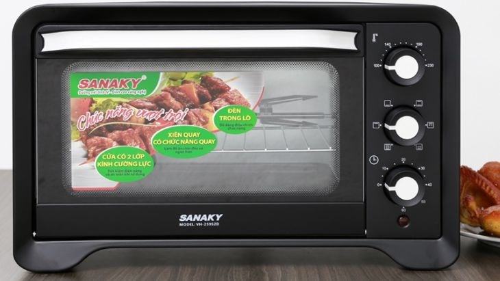 Lò nướng Sanaky VH259S2D 25 lít có thiết kế đẹp, nhỏ gọn, công suất mạnh Nên tặng quà Tết nào cho bố mẹ người yêu? Top 16 món quà ghi điểm